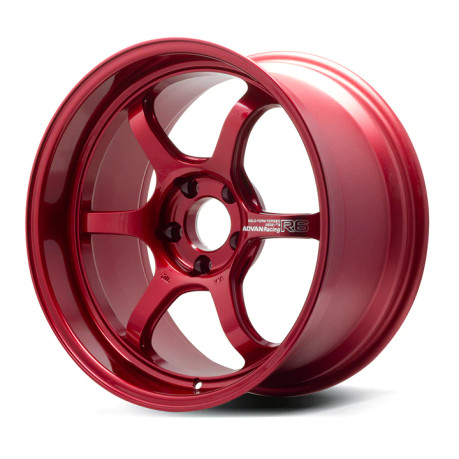 Advan R6 20x10 +45mm 5-114.3 Racing Candy Red Wheel avnYA60K45ECR
