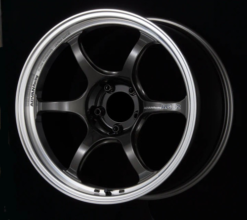 Advan RG-D2 17x8.0 +54 5-114.3 machining &amp; black gunmetallic Wheel avnYAT7G54EMBG