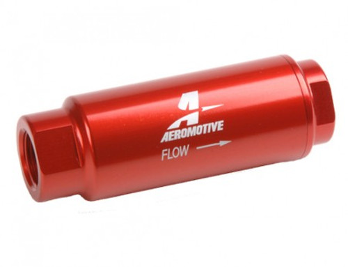 Aeromotive SS Series In-Line Fuel Filter - 3/8in NPT - 40 Micron Fabric Element aer12303 Aeromotive SS Series In-Line Fuel Filter - 3/8in NPT - 40 Micron Fabric Element aer12303