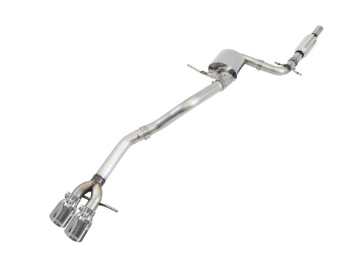 AWE Tuning Mk6 Jetta 2.5L Track Edition Exhaust - Polished Silver Tips  awe3020-22028 AWE Tuning Mk6 Jetta 2.5L Track Edition Exhaust - Polished Silver Tips  awe3020-22028