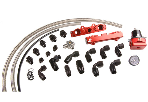 Aeromotive 04-06 2.5L Side Feed Injector Subaru STI Fuel Rail Kit aer14137