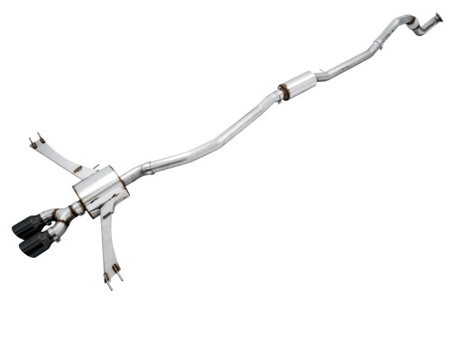 AWE Touring Edition Exhaust for 10th Gen Civic Si Coupe / Sedan (Includes Front Pipe) - Dual Diamond Black Tips - awe3015-33122 AWE Touring Edition Exhaust for 10th Gen Civic Si Coupe / Sedan (Includes Front Pipe) - Dual Diamond Black Tips - awe3015-33122