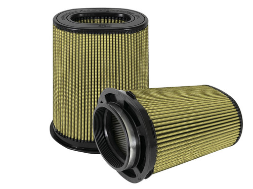 aFe Momentum PG7 Univ Air Filter (6 x 4)in F (8.25 x 6.25)in B (7.25 x 5)in T (Inv) 10in H (Pair) afe72-91136-MA