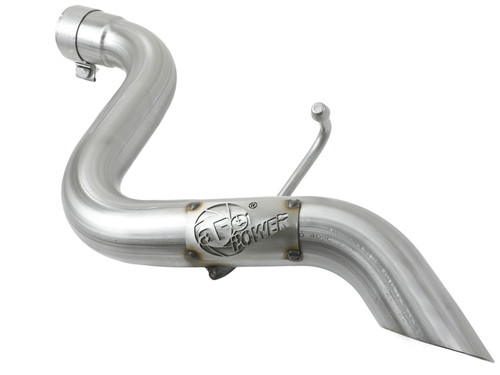 aFe MACH Force-Xp Axle-Back Exhaust System w/NoTip 18-20 Jeep Wrangler L4-2.0T / V6-3.6L afe49-48070-1