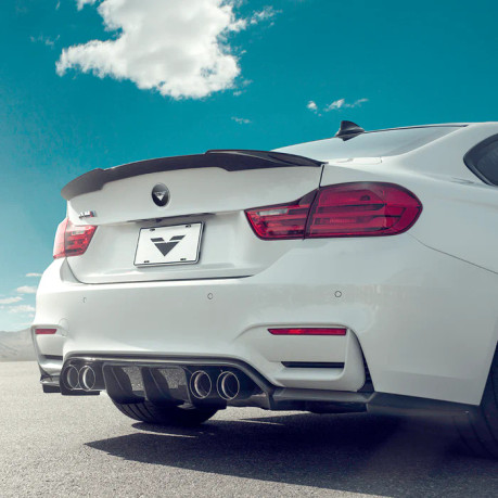Vorsteiner BMW F8X M3/M4 VRS GTS Aero Rear Diffuser Carbon Fiber PP 1x1 Glossy - 4002BMV