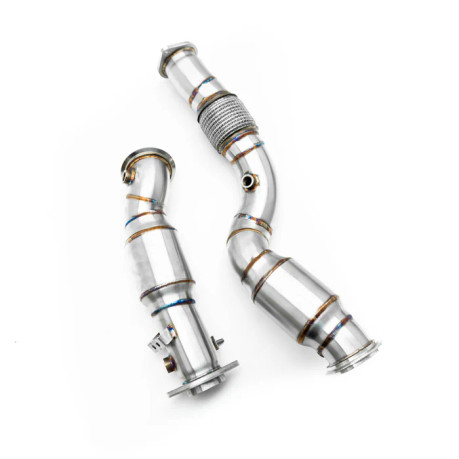 R44 BMW M2/M3/M4 S58 200 Cell Sports Cat Downpipes (G80/G81/G82/G83/G87) - R44-G80G82-S58-200CELL R44 BMW M2/M3/M4 S58 200 Cell Sports Cat Downpipes (G80/G81/G82/G83/G87) - R44-G80G82-S58-200CELL