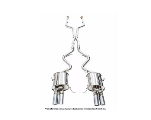 IPE SS Dual Side Dual Out Catback Exhaust System w/Chrome Silver Tips BMW M3 S65 Sedan/Coupe 2007-2013 IPE SS Dual Side Dual Out Catback Exhaust System w/Chrome Silver Tips BMW M3 S65 Sedan/Coupe 2007-2013