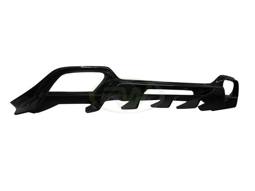 RW Carbon Mercedes C190 GT GTS Carbon Fiber Diffuser - mercc19003 RW Carbon Mercedes C190 GT GTS Carbon Fiber Diffuser - mercc19003