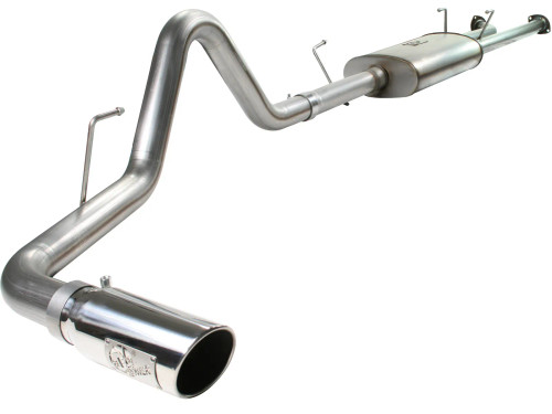 aFe MACH Force-Xp 3" 409 Stainless Steel Cat-Back Exhaust System Toyota Tundra 07-09 V8-5.7L - POLISHED TIP - afe49-46006-P