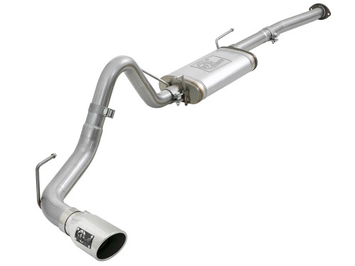 aFe MACH Force-Xp 2-1/2 IN to 3 IN Stainless Steel Cat-Back Exhaust System Toyota Tacoma 16-23 L4-2.7L/V6-3.5L - POLISHED TIP - afe49-46042-P