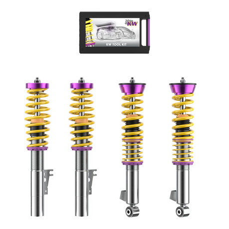 KW Coilover Kit V1 Porsche 911 (996) Carrera 2; incl. Convertible + Targa  kws10271002 KW Coilover Kit V1 Porsche 911 (996) Carrera 2; incl. Convertible + Targa  kws10271002