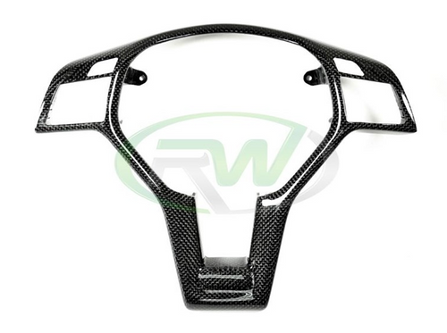 RW Carbon Mercedes Carbon Fiber Steering Wheel Trim - mercw20439