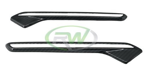 RW Carbon BMW F06 F12 F13 M6 Carbon Fiber Fender Trim - bmwf12007