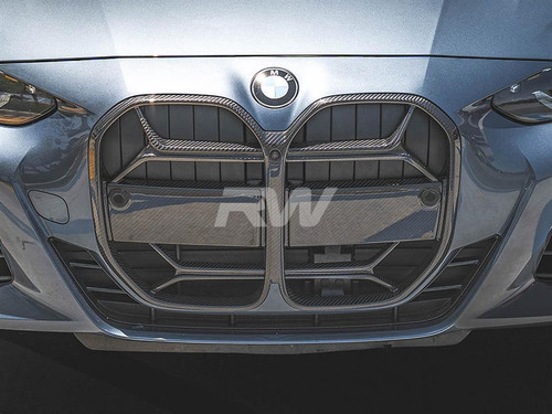 RW Carbon BMW G22 G23 4-Series CSL Style Carbon Fiber Grille RW Carbon BMW G22 G23 4-Series CSL Style Carbon Fiber Grille
