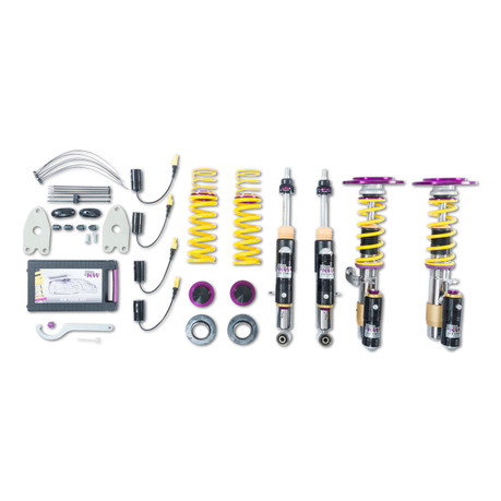 KW Coilover Kit V4 2015 BMW M3 (F80) / M4 (F82) w/ Electronic Suspension  kws3A7200AP