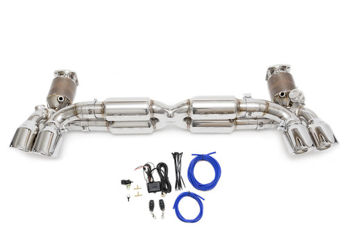 Fabspeed Porsche 991 Turbo / Turbo S Valvetronic Supersport X-Pipe Exhaust System (2013-2016) Fabspeed Porsche 991 Turbo / Turbo S Valvetronic Supersport X-Pipe Exhaust System (2013-2016)