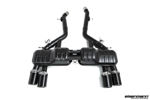 Eisenmann F87 M2 Competition Black Series Performance Exhaust - Valved - 4*90mm Signature Brushed Black Anodized  B5462.00904.12.B