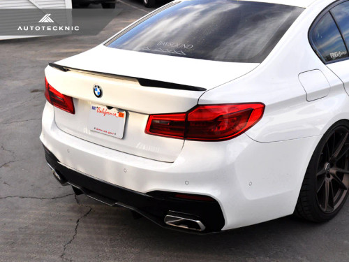 AutoTecknic Carbon Competition Extended-Kick Trunk Spoiler - F90 M5 | G30 5-Series  ATK-BM-0390