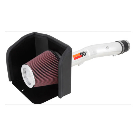 K&N Cold Air Intake - High-flow, Aluminum Tube - Toyota Tacoma V6-4.0L - knn77-9037KP