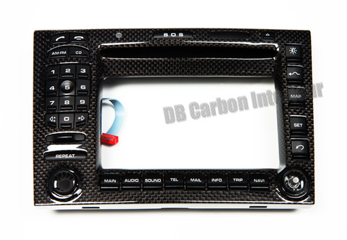 DB CARBON - PCM Navigation front panel - Porsche Cayman 987