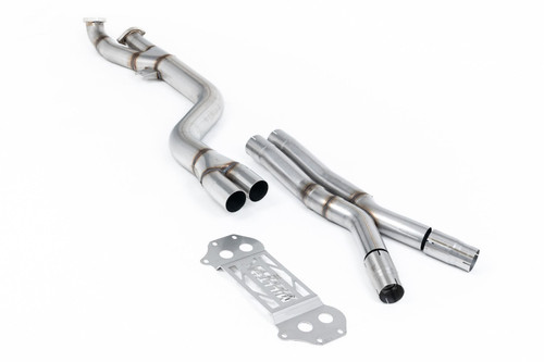 Milltek BMW G80/G81/G82 M3/M4 Secondary Catalyst Bypass - X Pipe to OE Axle Back Only - SSXBM1342