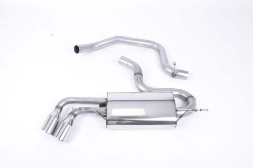 Milltek Audi TT MK2 Cat-Back Exhaust System with Twin Polished JET Trims - SSXAU145