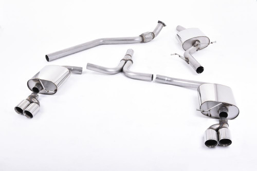 Milltek Audi A4/A5 EC Approved Cat-Back Exhaust Systems Milltek Audi A4/A5 EC Approved Cat-Back Exhaust Systems