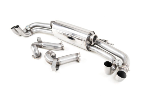 Milltek Audi R8 Valved Cat-Back Exhaust System - Uses OE Trims - SSXAU743