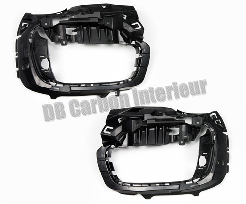 DB CARBON - Front bumper grill frames r+l - Porsche Turbo 991