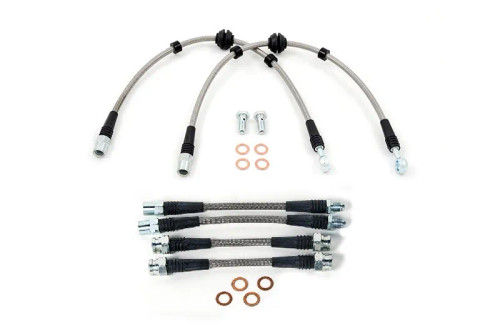 USP Motorsports Steel Brake Line Kit For MK3 VR6 (95.5-98) -V-421CL