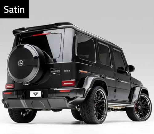 Vorsteiner PP 2x2 Satin Carbon Fiber Aero Rear Diffuser Mercedez Benz G63 AMG Program 2018+ - MEV2051