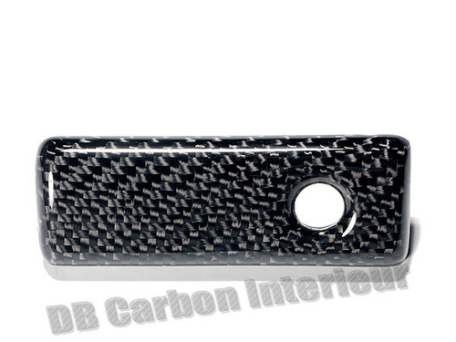 DB CARBON - Dash trim glove box lock