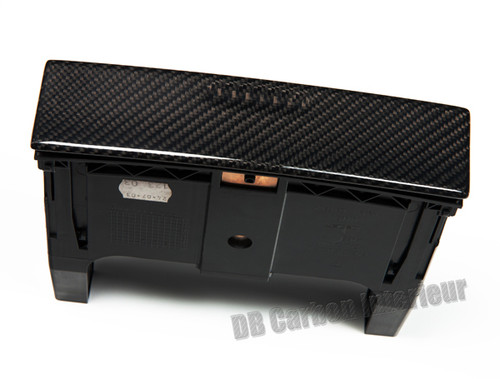 DB CARBON - Cover, including complete cup-holder unit rear console - Porsche Cayenne 957 Turbo+S