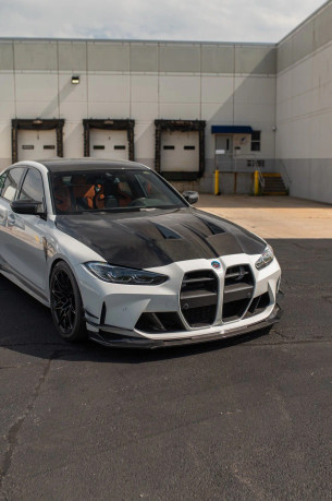 NWCarbon Haus G8X Dry Carbon Fiber Hood - NWCF-954