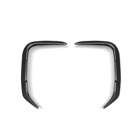 NWCarbon Haus X3 G01 LCI SQ Style Dry Carbon Fiber Rear Vent Trim - NWCT-395