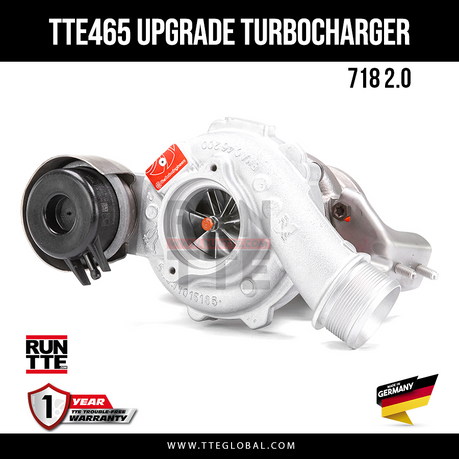 TheTurboEngineers - TTE465 5154 PORSCHE 718 2.0 PORSCHE UPGRADE TURBOCHARGER