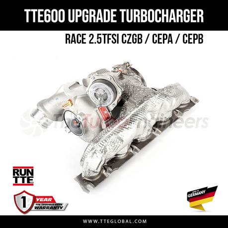TheTurboEngineers - TTE600 5654 RACE 2.5TFSI CZGB / CEPA / CEPB UPGRADE TURBOCHARGER