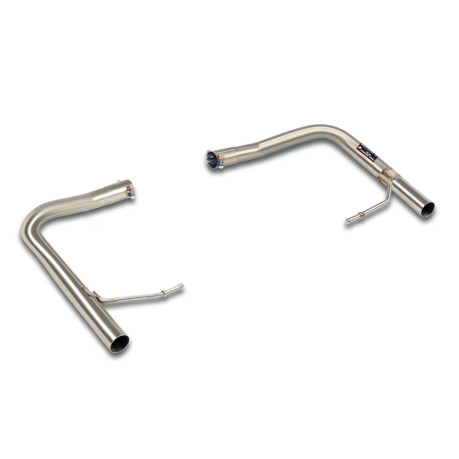 Supersprint AUDI A4 B9 '16 -> Rear pipe kit Right - Left (Muffler delete)  329774