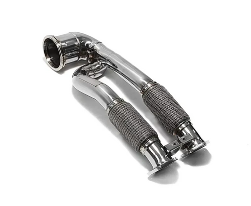 Armytrix Ceramic Coated Sport Cat-Pipe w/200 CPSI Catalytic Converters Audi RS3 8V 2.5L Turbo Sportback 2015-2016 - AU8VR-ACDC