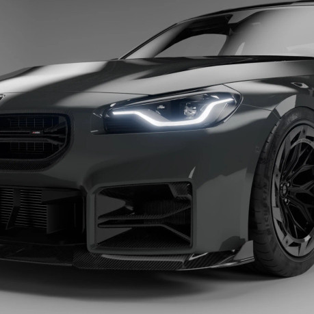 ASM TUNING - BMW G87 M2 Dry Carbon Fibre Ducts – ASM Design Intake Grilles / Carbon Fiber Air Inlets - ASMD24