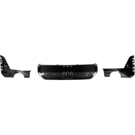 Suvneer BMW G20 3-Series 330i LCI M-Performance Diffuser - Dry Carbon Fiber - LCI - G20PDIF330-DCF