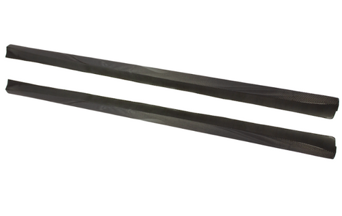 Suvneer W219 CLS Carbon Fiber Side Skirt Extensions Style - W219SIDESPL