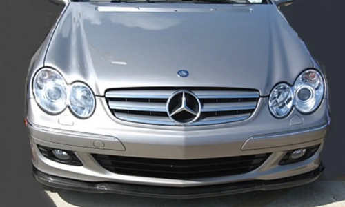 Suvneer W209 Facelift CLK350 Carbon Fiber Front Lip - W209CLK350CFLIP