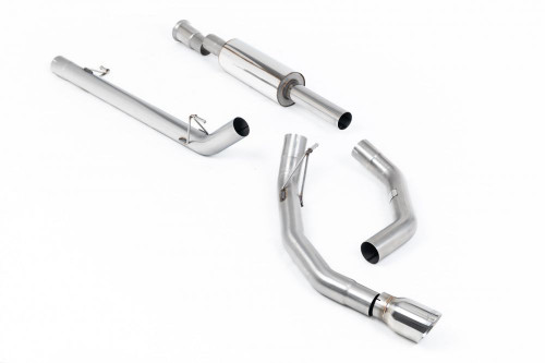 Milltek Ford F150 SuperCrew Road+ Cat-Back with Polished Singular Tip - SSXFD468