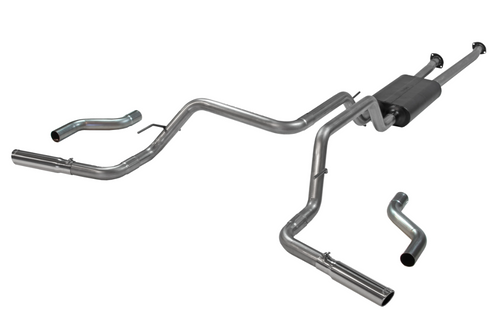 Flowmaster Force II Cat-back Exhaust System - Fits 2009-2021 Toyota Tundra 4.6L, 4.7L & 5.7L Engines - Moderate Sound - 817486
