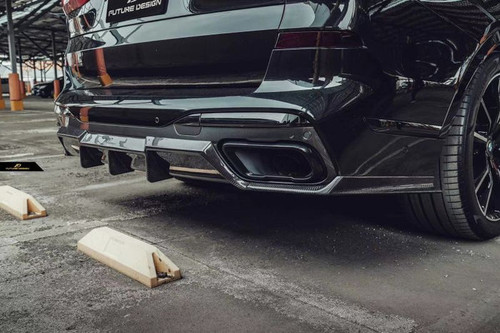 Future Design BMW X7 (G07) Carbon Fiber Rear Diffuser