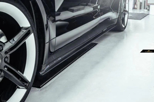 Future Design Porsche Taycan (Saloon) Carbon Fiber Side Skirts