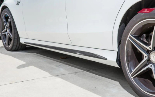 Future Design Mercedes Benz C-Class/C43/C63 (W205/S205/C205) Carbon Fiber Side Skirts
