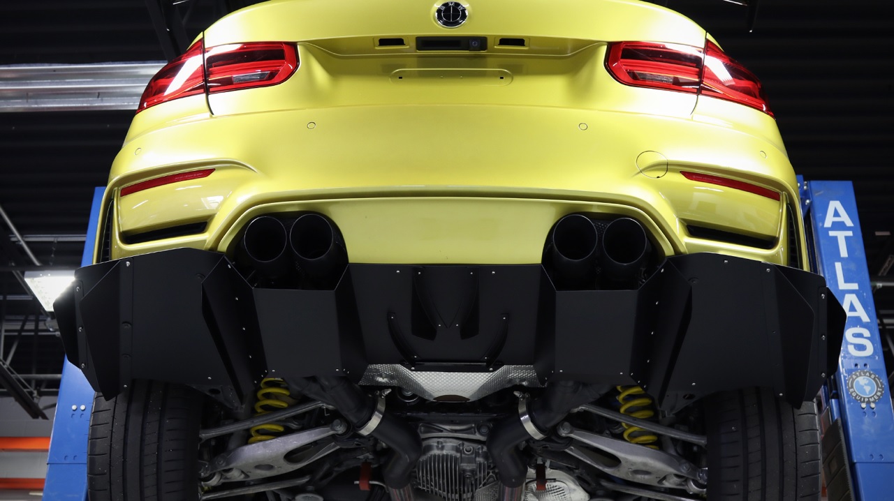 Enzo Performance BMW M3 M4 F80 F82 custom diffuser