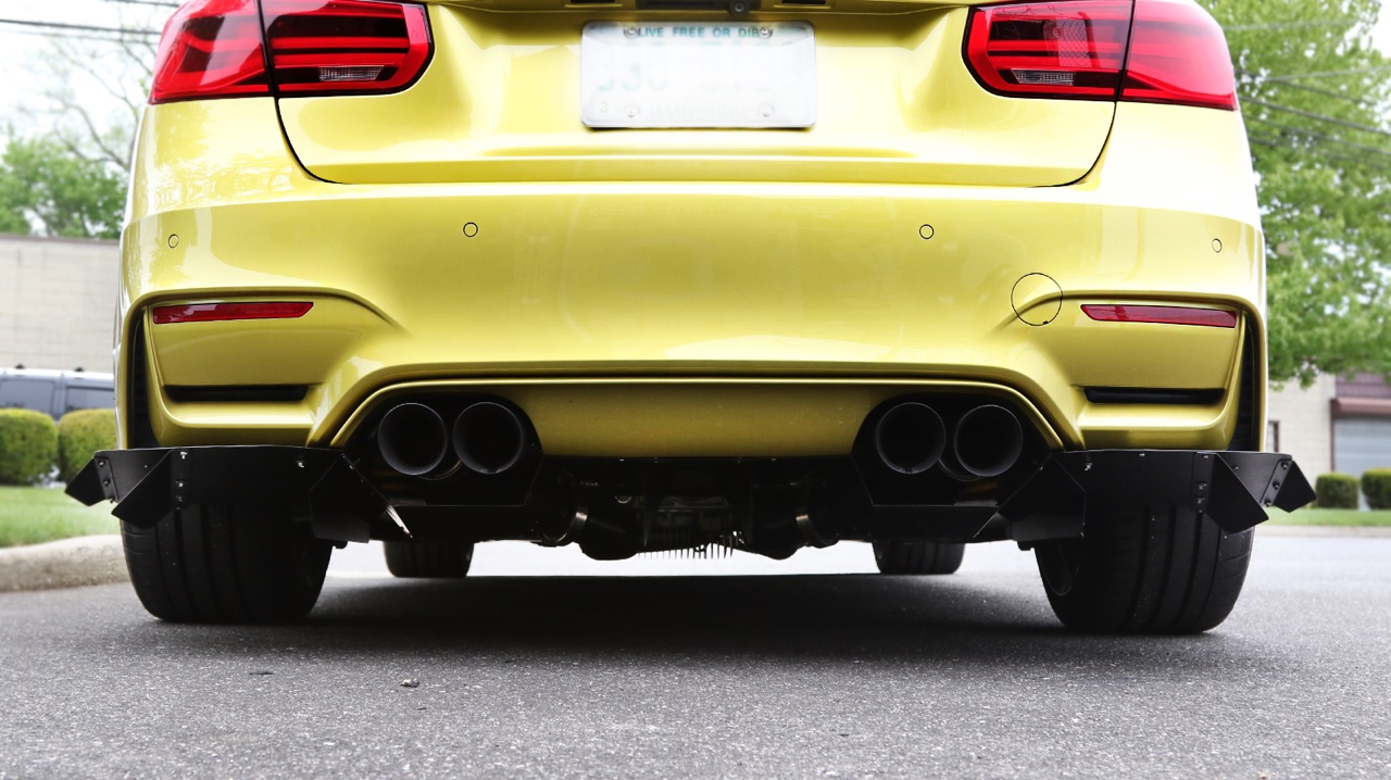 Enzo Performance BMW M3 M4 F80 F82 custom diffuser